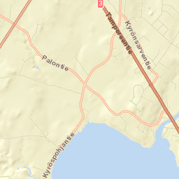 Hämeenkyrö Street Map