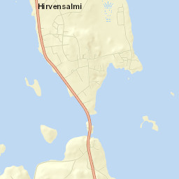 Hirvensalmi Street Map