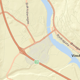 Vinstra Street Map