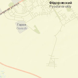 Fedorovskiy Street Map