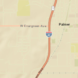 Palmer Street Map