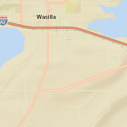 Wasilla Street Map