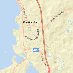 Parikkala Street Map
