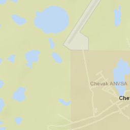 Chevak Street Map