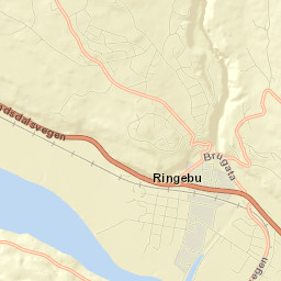 Ringebu Street Map