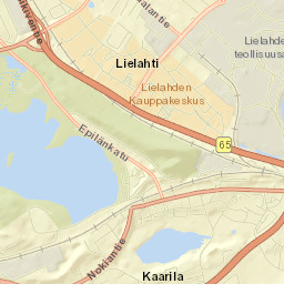 Lielahti Street Map
