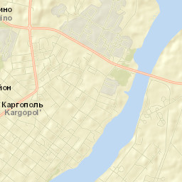 Kargopol’ Street Map