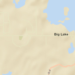 Big Lake Street Map