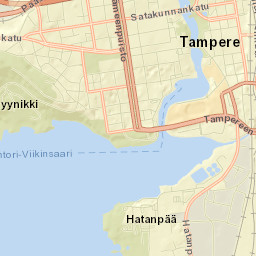 Tampere Street Map