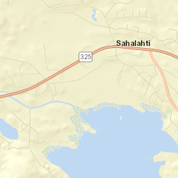 Sahalahti Street Map