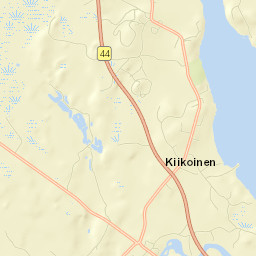 Kiikoinen Street Map