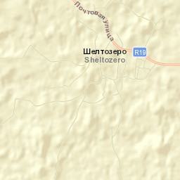 Sheltozero Street Map