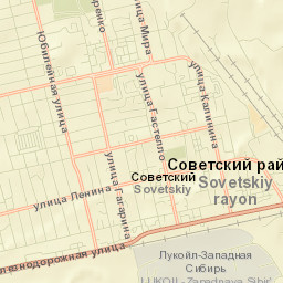 Sovetskiy Street Map