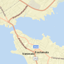 Sastamala Street Map