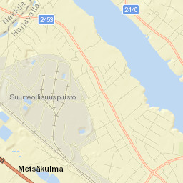 Harjavalta Street Map