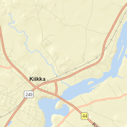 Kiikka Street Map