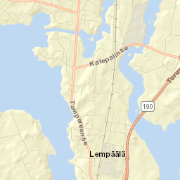 Lempäälä Street Map