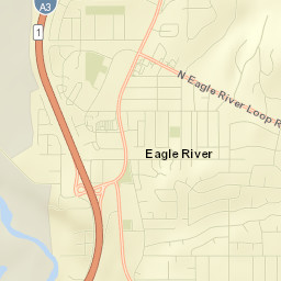 Eagle River Street Map
