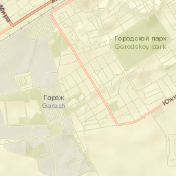 Yugorsk Street Map