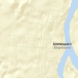Shipitsyno Street Map
