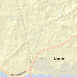 Ljusne Street Map