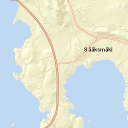 Sääksmäki Street Map