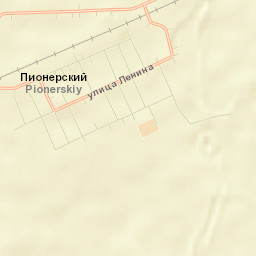 Pionerskiy Street Map