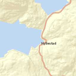 Hyllestad Street Map
