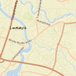 Huittinen Street Map