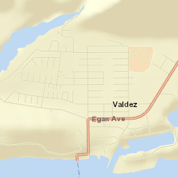 Valdez Street Map