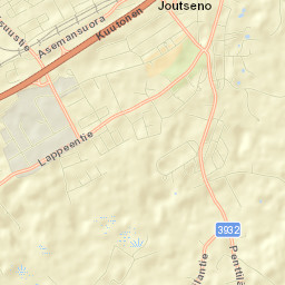 Joutseno Street Map