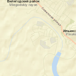 Il’insko-Podomskoye Street Map