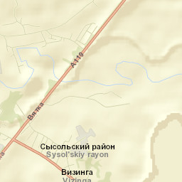 Vizinga Street Map