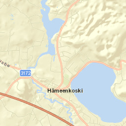 Hämeenkoski Street Map