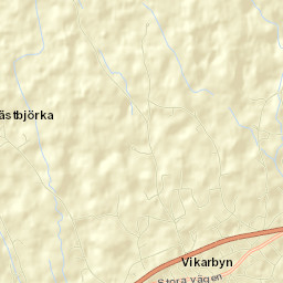 Vikarbyn Street Map