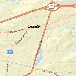 Luumäki Street Map