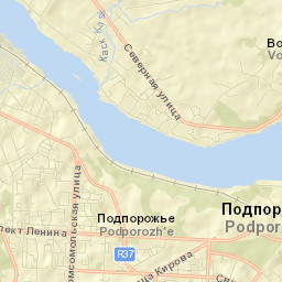 Podporozh’ye Street Map