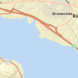 Brumunddal Street Map