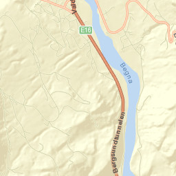Sør-Aurdal Street Map