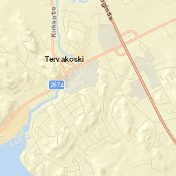 Tervakoski Street Map