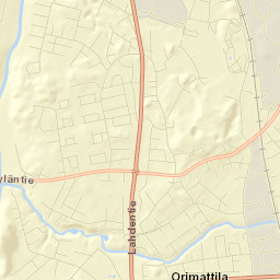 Orimattila Street Map