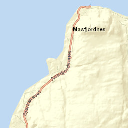 Masfjorden Street Map