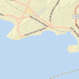 Hamar Street Map