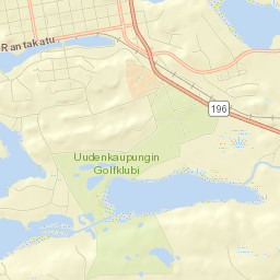 Uusikaupunki Street Map