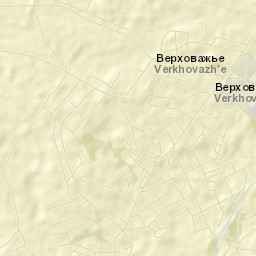 Verkhovazh’ye Street Map