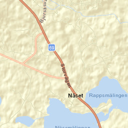 Bjursås Street Map