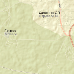 Sapernoye Street Map