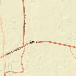 Østre Toten Street Map