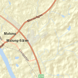 Malung Street Map
