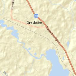 Grycksbo Street Map